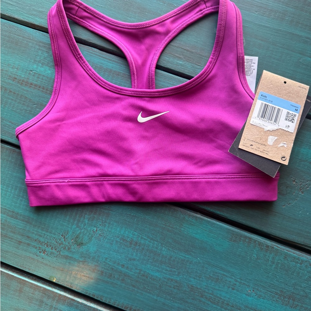 Nike Kid’s Fuchsia Sports Bra